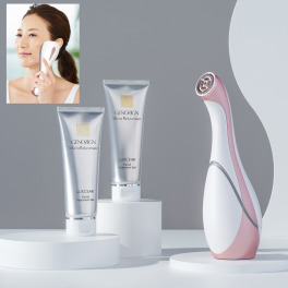 独自美容テクノロジー搭載 潤いのあるハリツヤ肌に！ 多機能美顔器