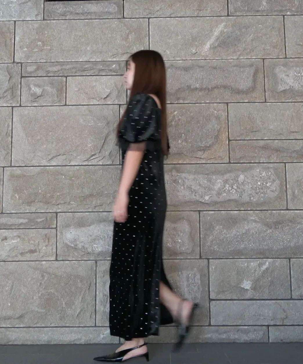 2サイズ】bijou dot velours dress Acka.（エーシーケーエー）の