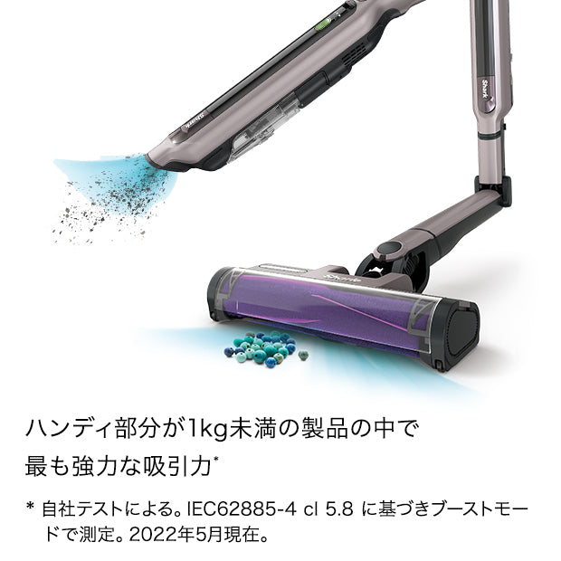 Shark EVOPOWER SYSTEM iQ+ コードレススティッククリーナー CS851JAE