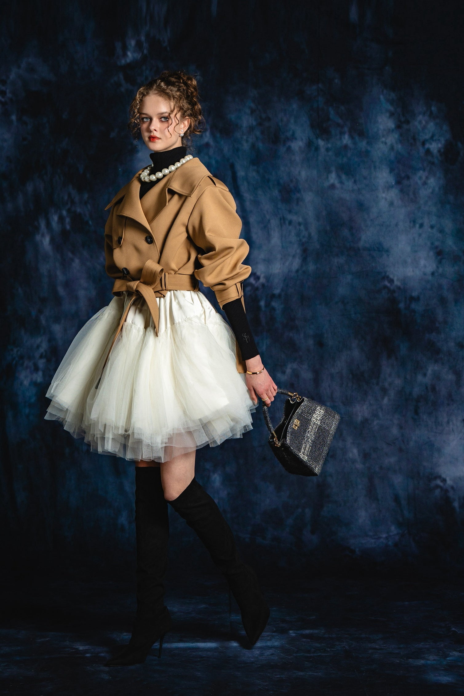 2way short trench coat – shéller / シェリエ