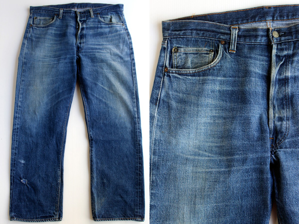 70s USA製 Levi's リーバイス 501 シングル 66前期 デニムパンツ W40