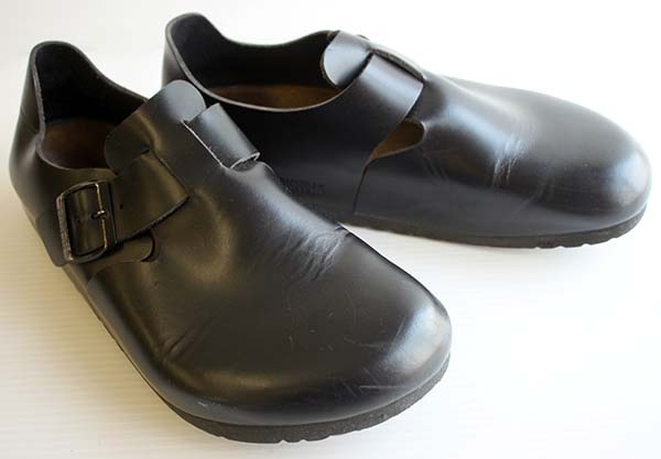 ドイツ製 ビルケンシュトック ロンドン レザー 黒 42/27cm - Sixpacjoe