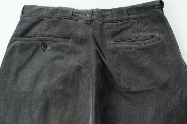 50s USA製 ウィップコード ワークパンツ w33 - Sixpacjoe Web Shop
