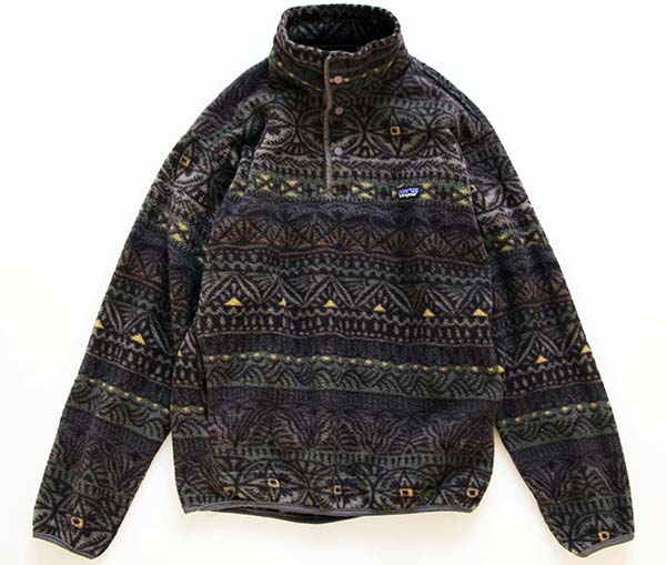 patagonia パタゴニア ハーフボタンフリース シンチラ ワンポイント