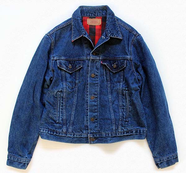 80s USA製 Levi'sリーバイス 70411 バッファローチェック ネルライナー