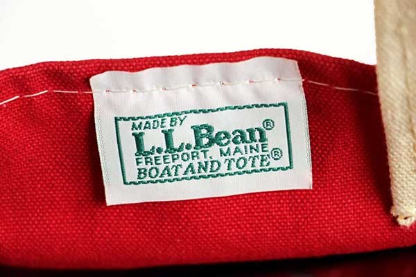 90s L.L.Bean BOAT AND TOTE カタディン ツートン キャンバス トート