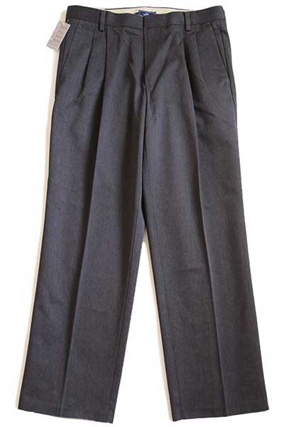 デッドストック☆00s DOCKERSドッカーズ ツータック スラックス パンツ