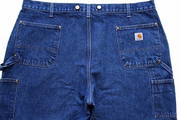 00s メキシコ製 carharttカーハート デニム ダブルニー ペインター