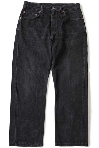 90s Levi'sリーバイス 505 ブラック デニムパンツ w33☆40 - Sixpacjoe