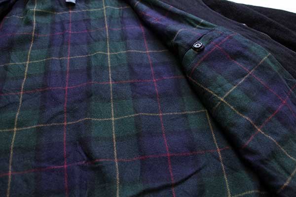 90s ポロ ラルフローレン ワンポイント タータンチェックライナー