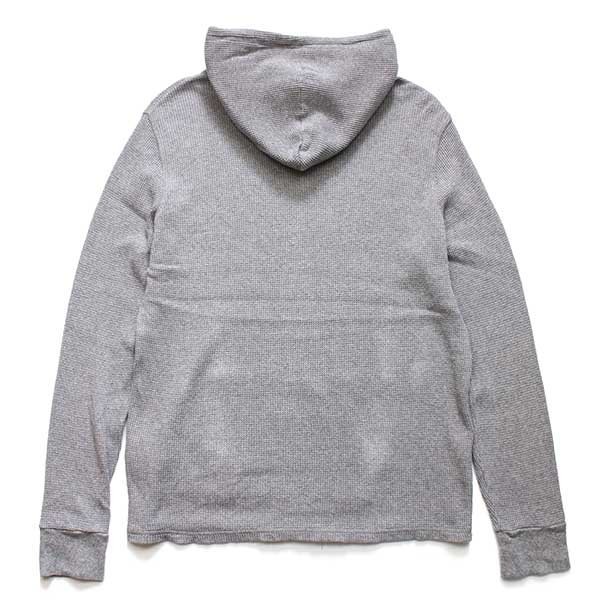 ポロ ラルフローレン ワンポイント コットン サーマルパーカー 杢