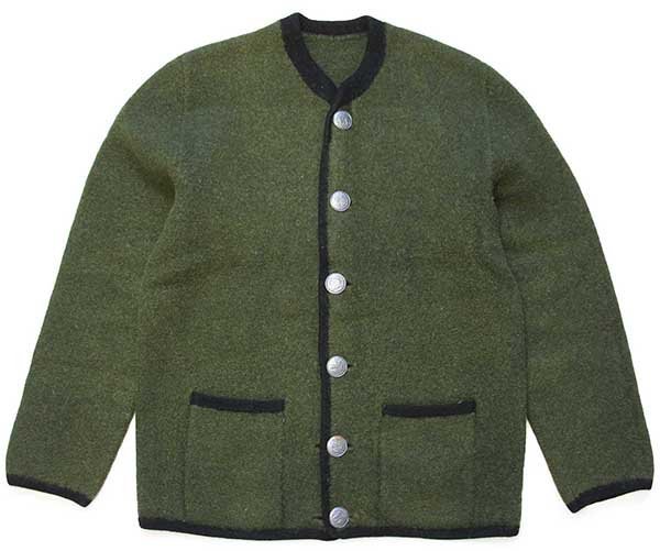 70s Orig Dachstein スタンドカラー チロリアン ボイルドウール