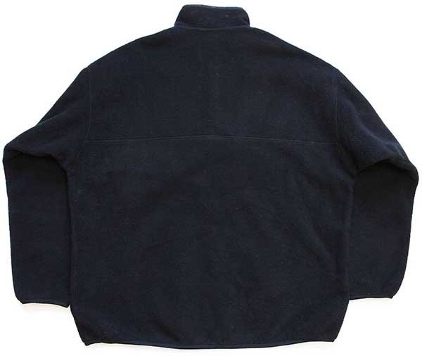 00s メキシコ製 patagoniaパタゴニア シンチラ フリース スナップT 黒