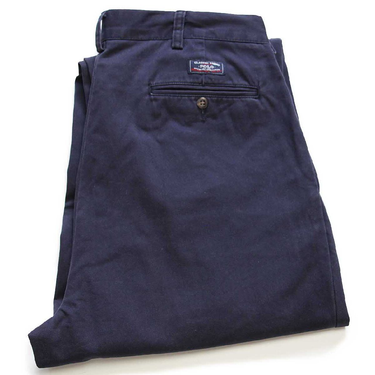 00s ポロ ラルフローレン ANDREW PANT ツータック コットン チノパン