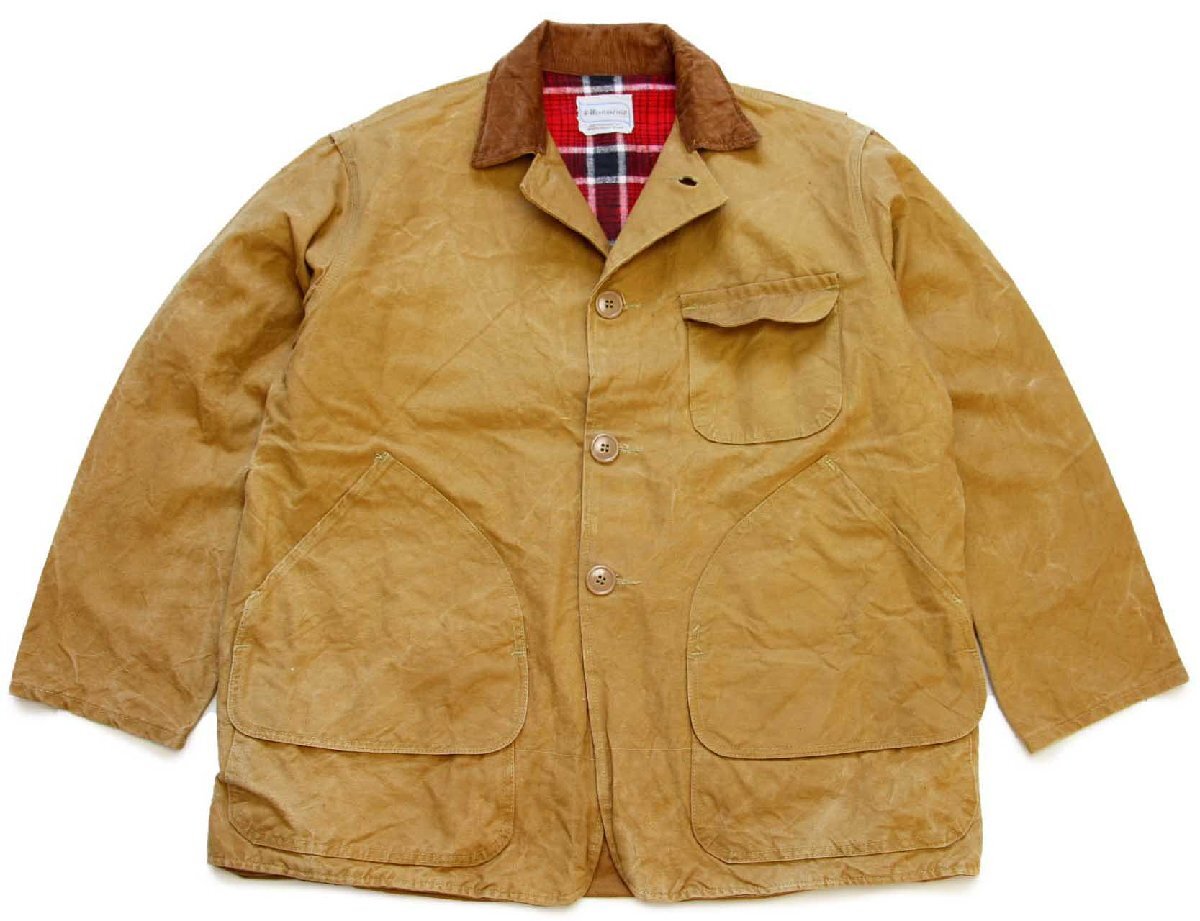 60s MONTGOMERY WARD WESTERN FIELD ダック地 ハンティングジャケット