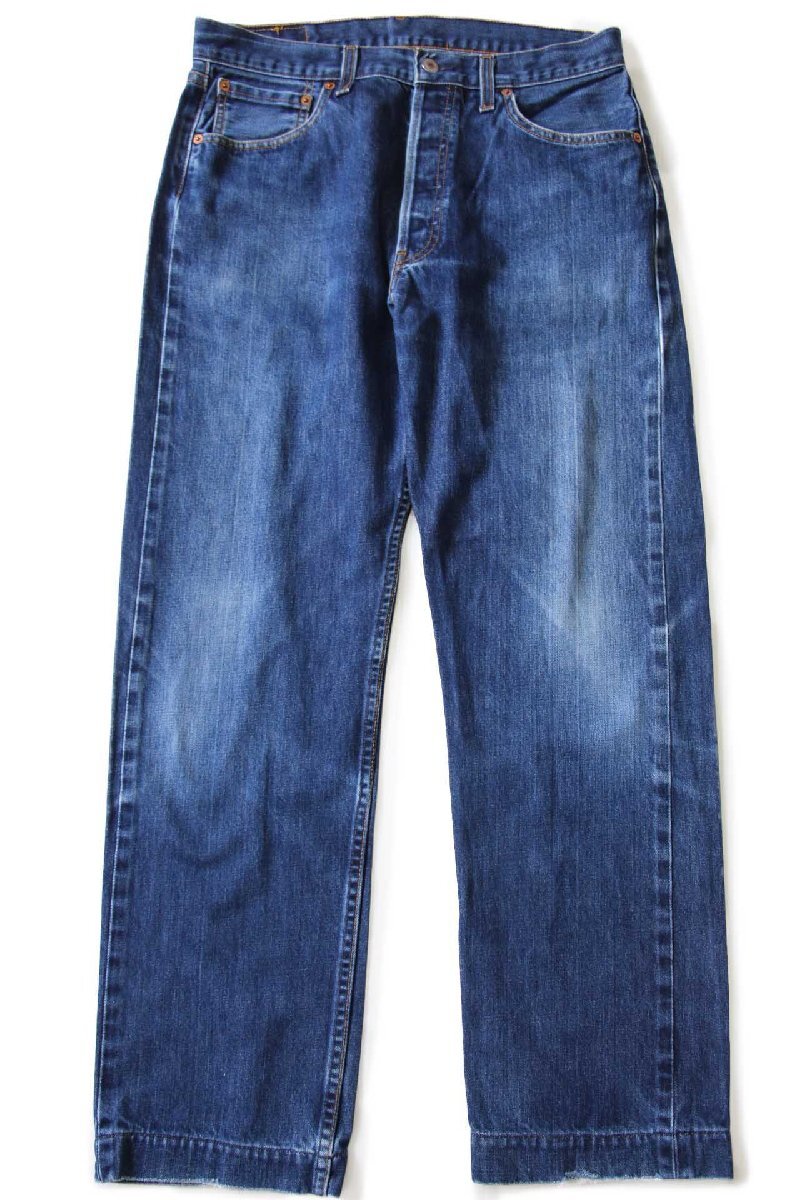 00s ポーランド製 Levi'sリーバイス 501 デニムパンツ w34☆114 ユーロ