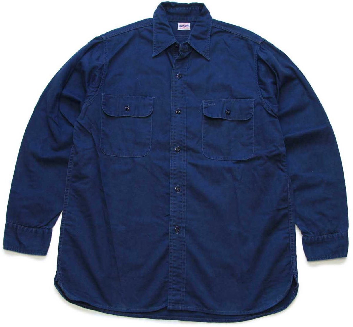 50s USA製 BIG YANKビッグヤンク マチ付き コットンツイル ワーク