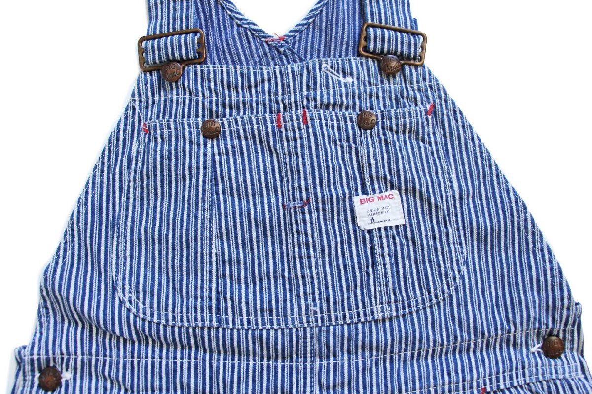 60s USA製 Penneys BIGMACビッグマック ランダムヒッコリー ストライプ