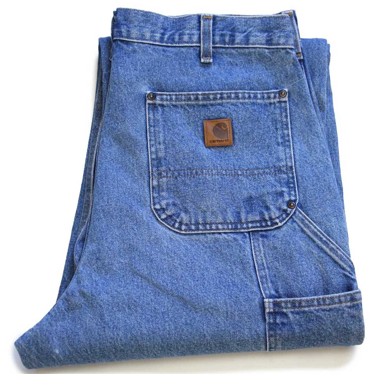 メキシコ製 carharttカーハート カットオフ ダブルニー デニム