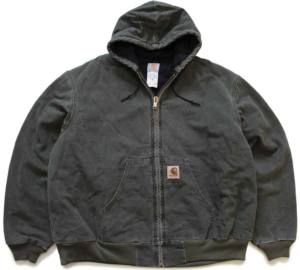 00s メキシコ製 carharttカーハート キルティングライナー ダック地