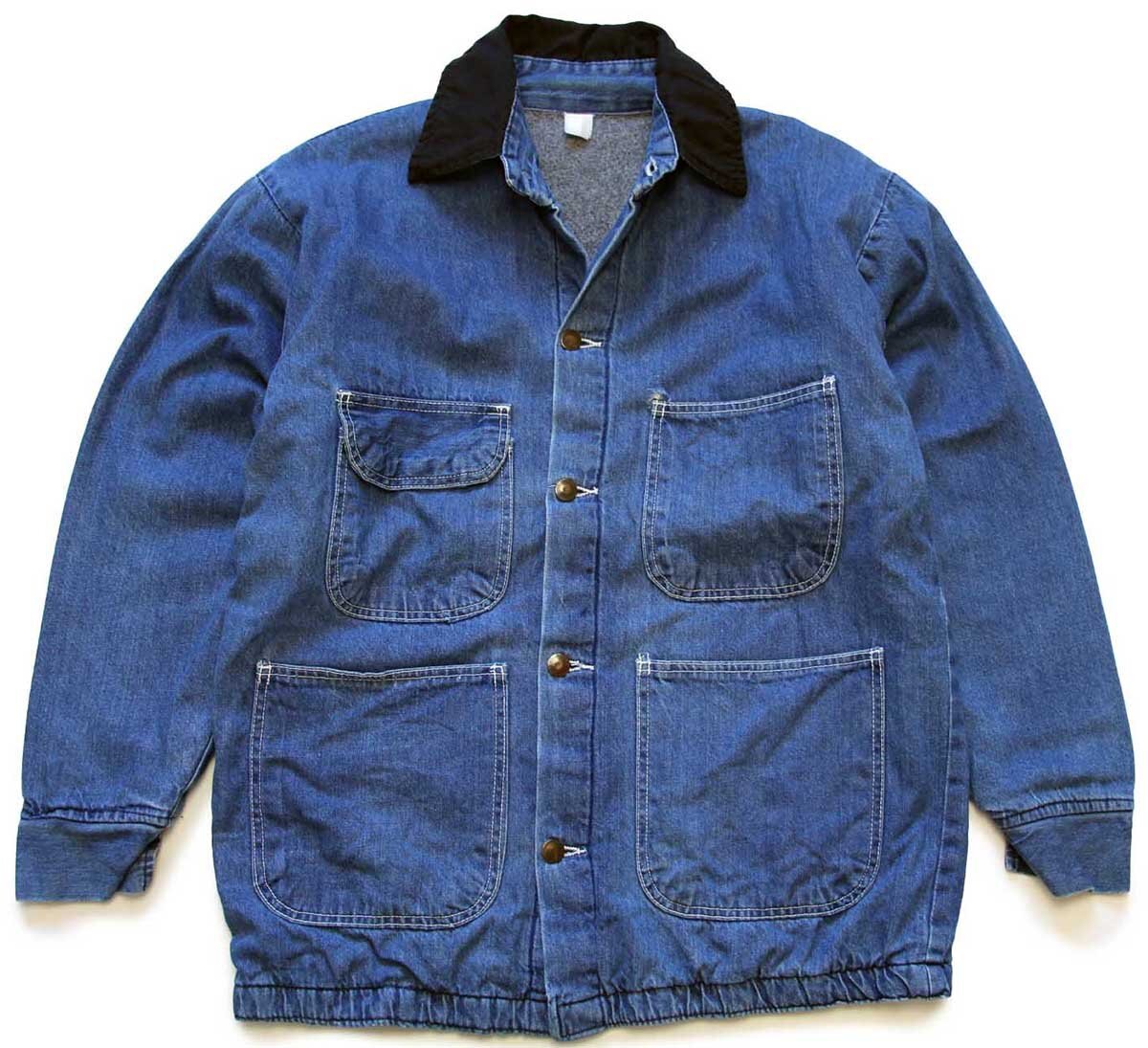 Bob Barker フリースライナー デニム チョアコート カバーオール