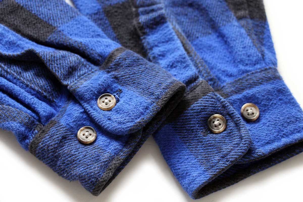 90s USA製 OSHKOSH B'GOSH バッファローチェック コットン フランネル