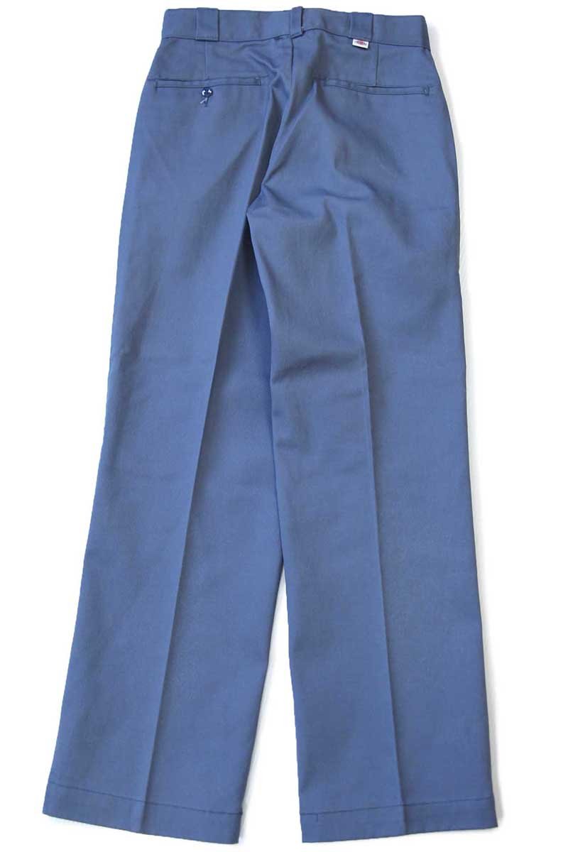 デッドストック☆80s USA製 Dickiesディッキーズ ワークパンツ ブルー