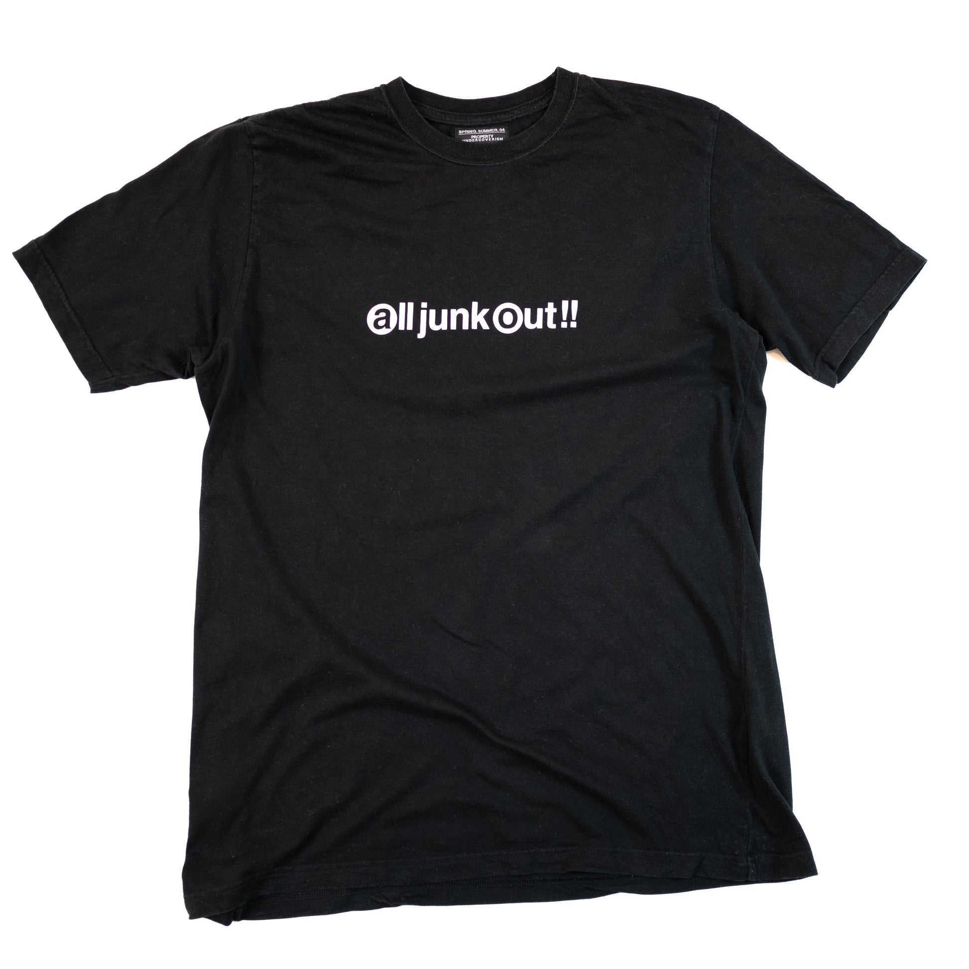 Undercover x Fragment Design 'all junk out!!' Print T-Shirt