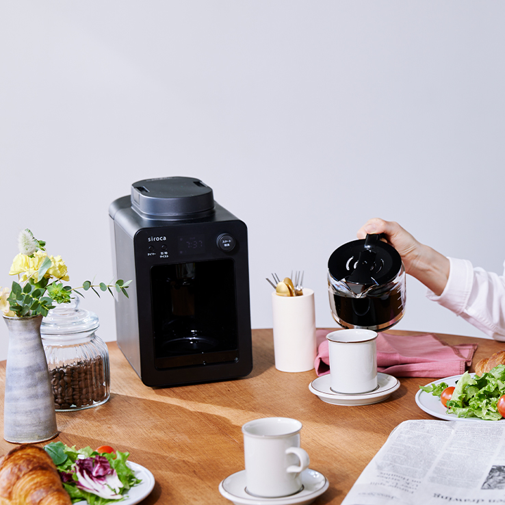 siroca 全自動コーヒーメーカー シロカ、「全自動コーヒーメーカー