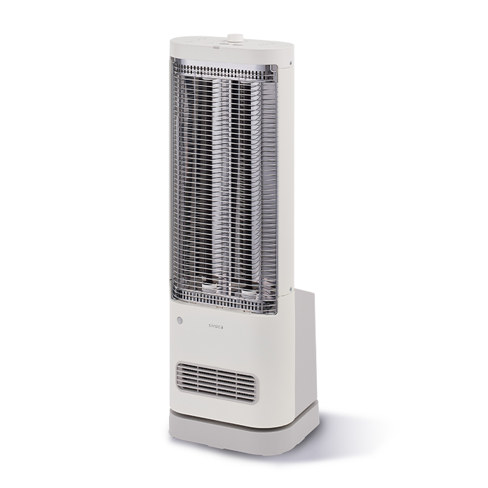 siroca スタンド式電気ヒーター ホワイト siroca スタンド式電気