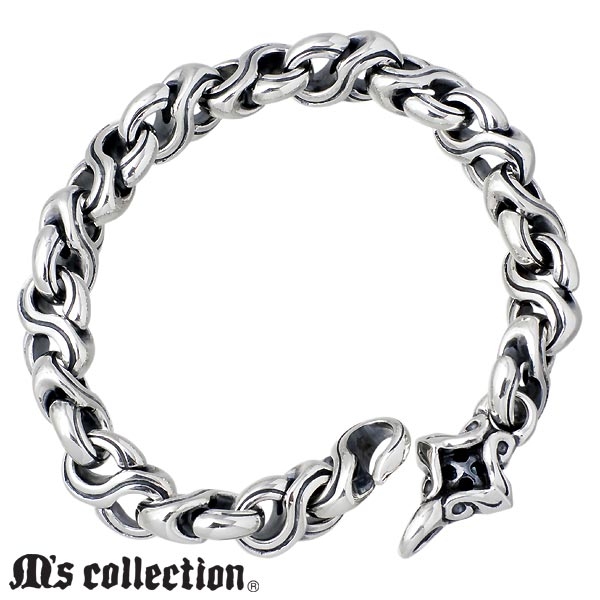 M's collection(エムズ コレクション) シルバー ブレスレット ストーン