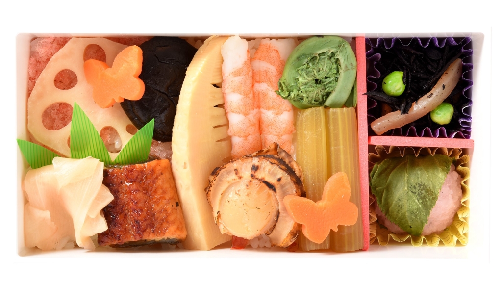 駅弁「Suicaのペンギン 春の彩りちらし」予約開始、繰り返し使える漆器