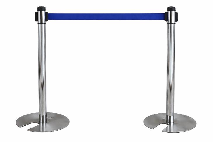 ベルトパーテーション青Ⅱ｜山王スペース＆レンタル