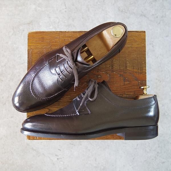 極上☆(伊)ステファノベーメル SIZE 41.5【定価￥226,800-☆Uチップ/濃