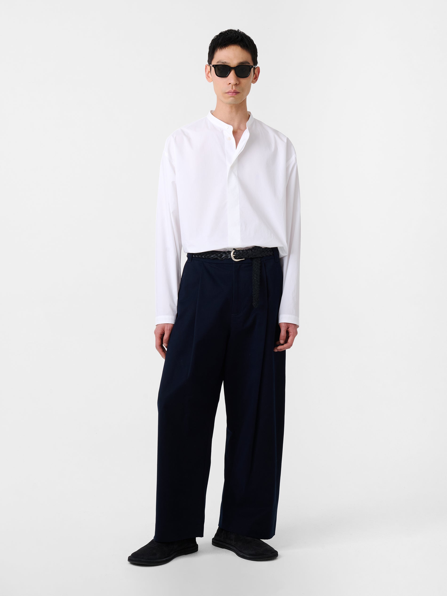 Sorte Pant in Dark Navy – Studio Nicholson