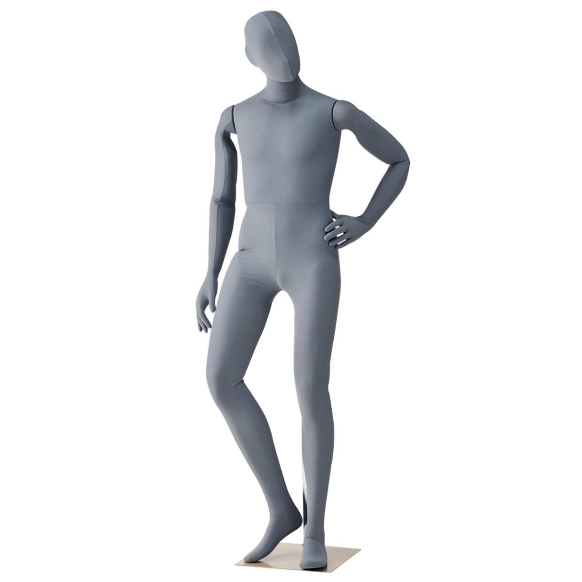 紳士フレキシブルマネキン アイボリー