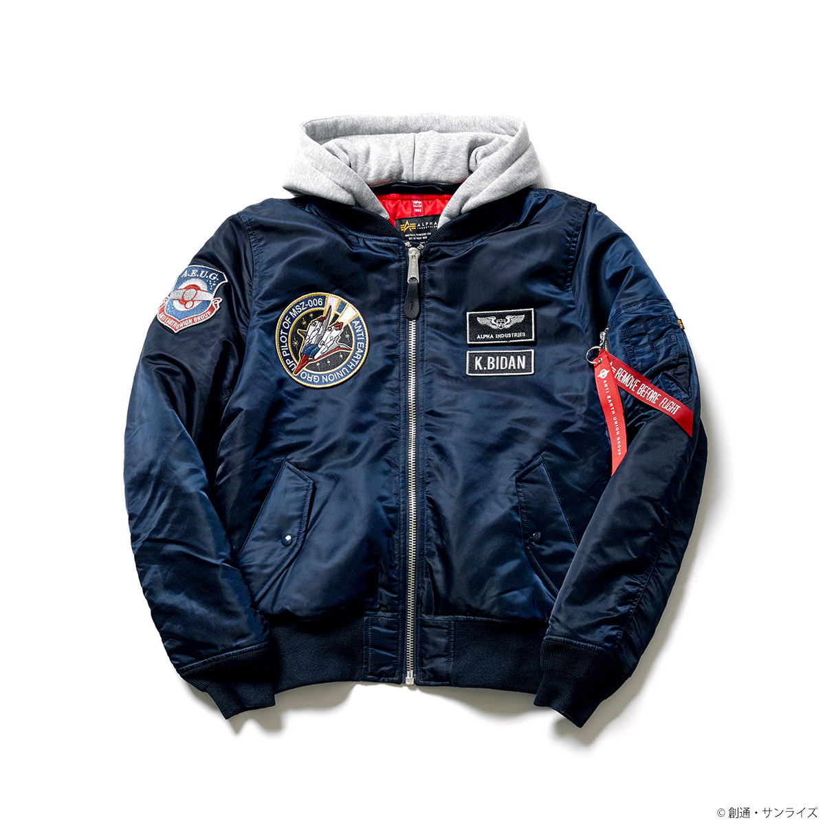 STRICT-G × ALPHA INDUSTRIES MA-1 NATUS 『機動戦士Ζガンダム