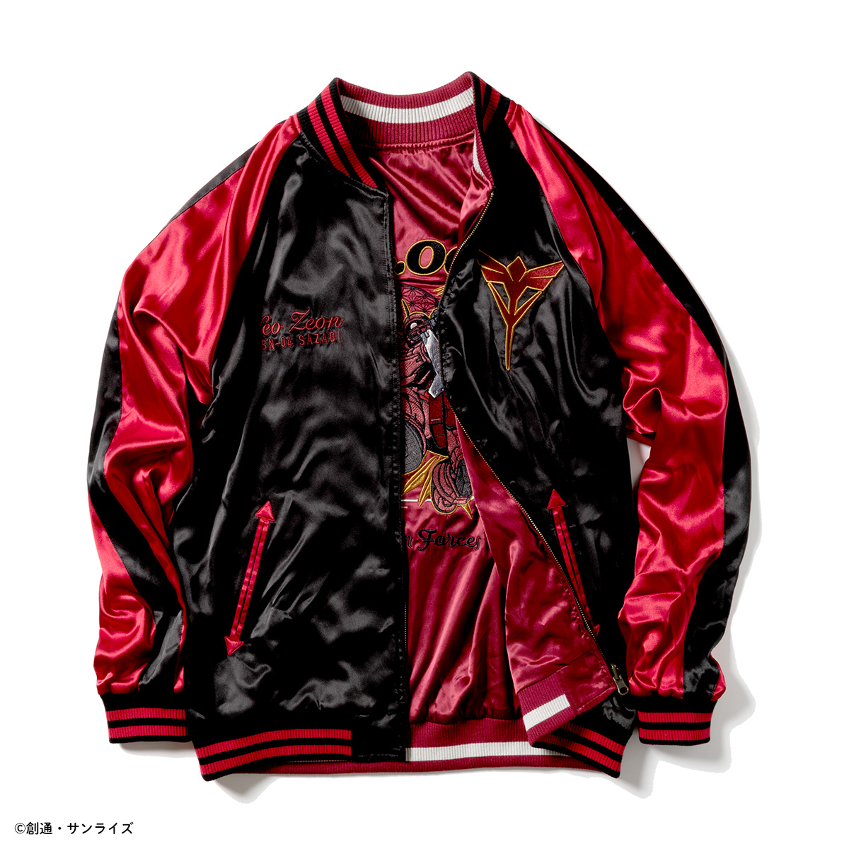 STRICT-G「ガンダムシリーズ」45周年スカジャン サザビー シャア専用