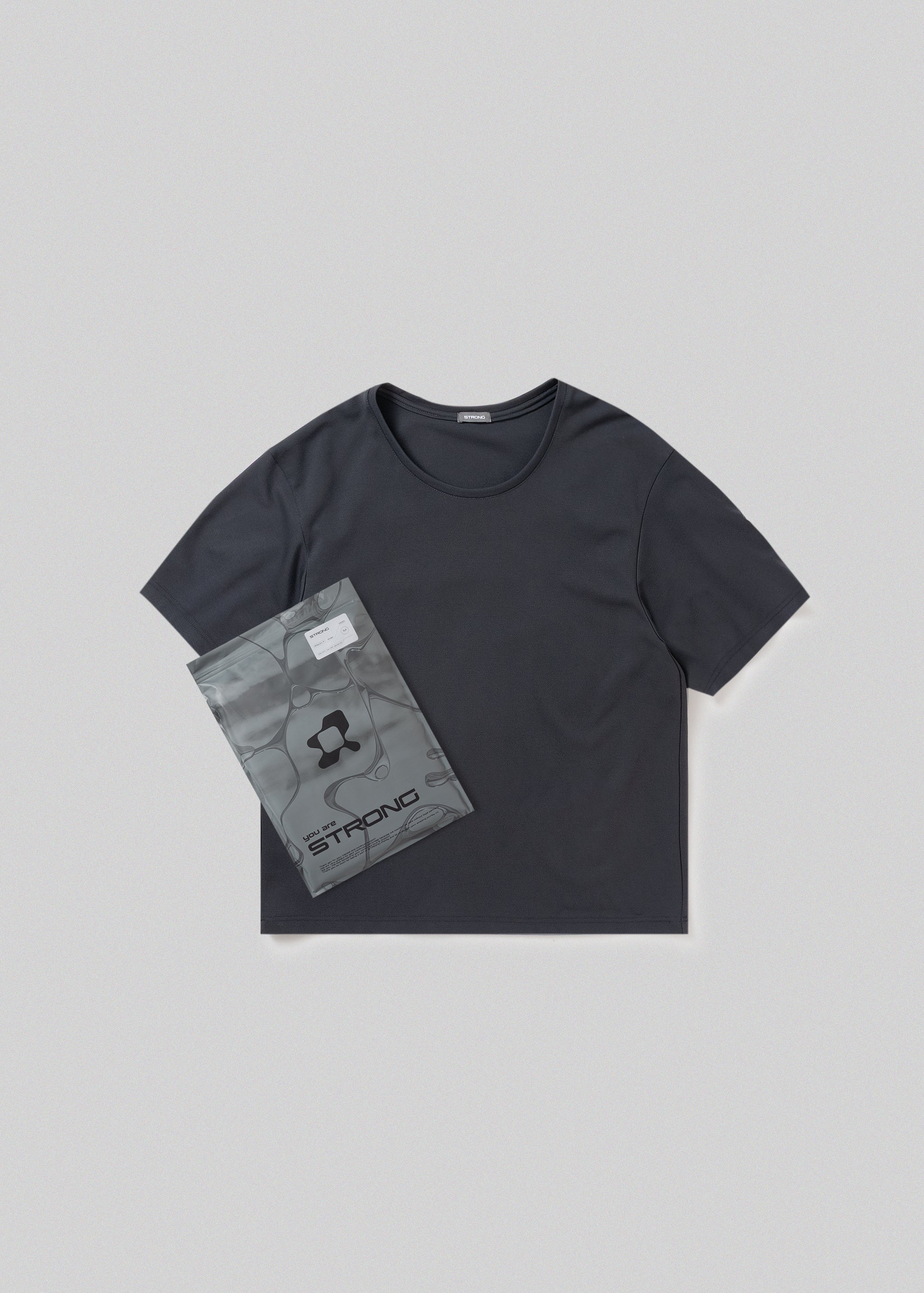 STRONG PACK TEE SHORT (GREY)