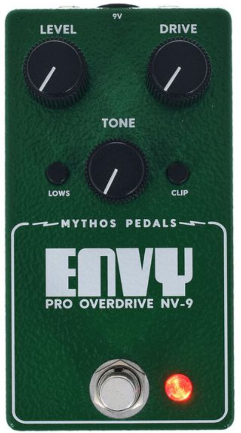 Mythos pedals NV-9 Envy Pro Overdrive Overdrive, distortion & fuzz