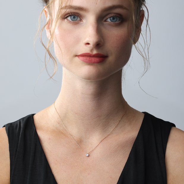 POWER ON THE MOON NECKLACE(2ZN2427)K18 ネックレス｜スター