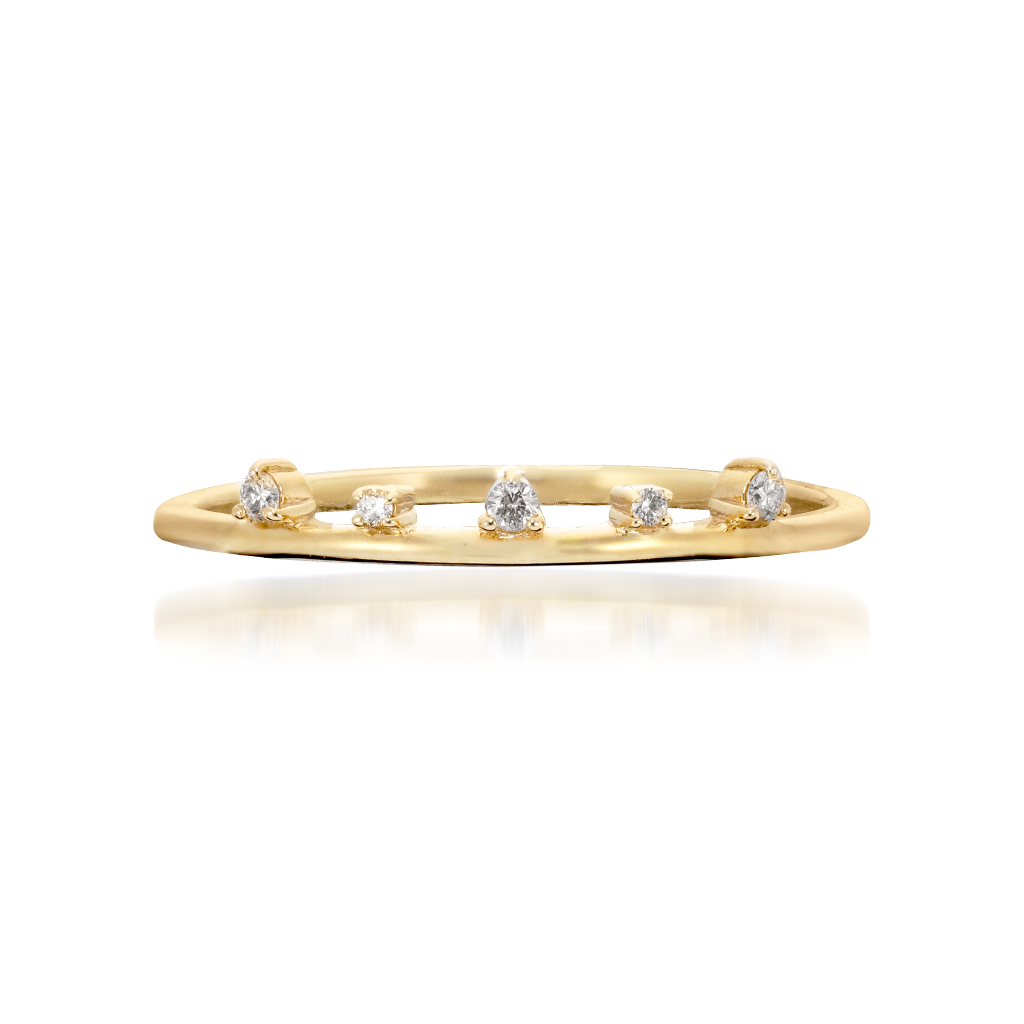 DIAMOND SKINNY RING(2JR0600)K10 リング｜スタージュエリー公式