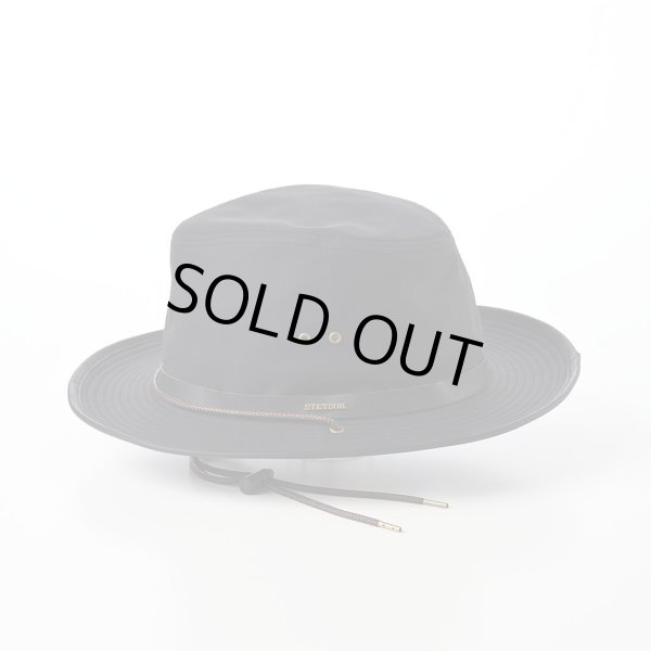 OILD COTTON HAT（オイルドコットンハット） SE753 ブラック - STETSON