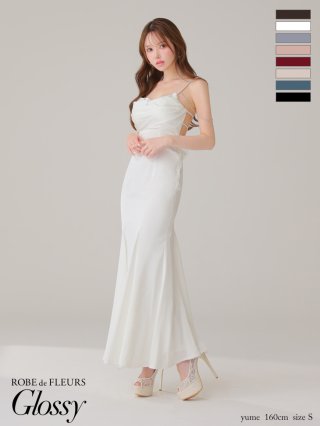 ROBE de FLEURS Glossy】ロングドレス - sugar