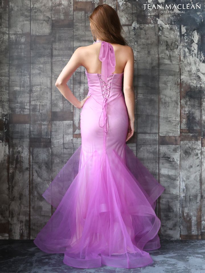 JEAN MACLEAN/ジャンマクレーン】ネット刺繍/ ホルターネック