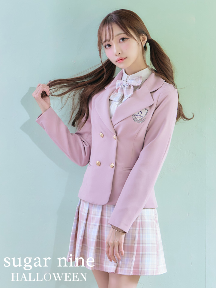 ハロウィン】韓国JKコスプレ【コスプレ4点セット】【S-XLサイズ/1