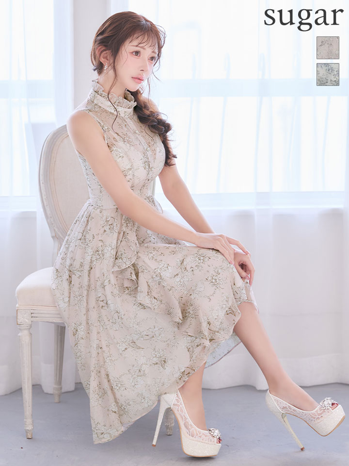 予約商品/2月下旬発送予定】XSサイズあり【an /アン】フラワープリント