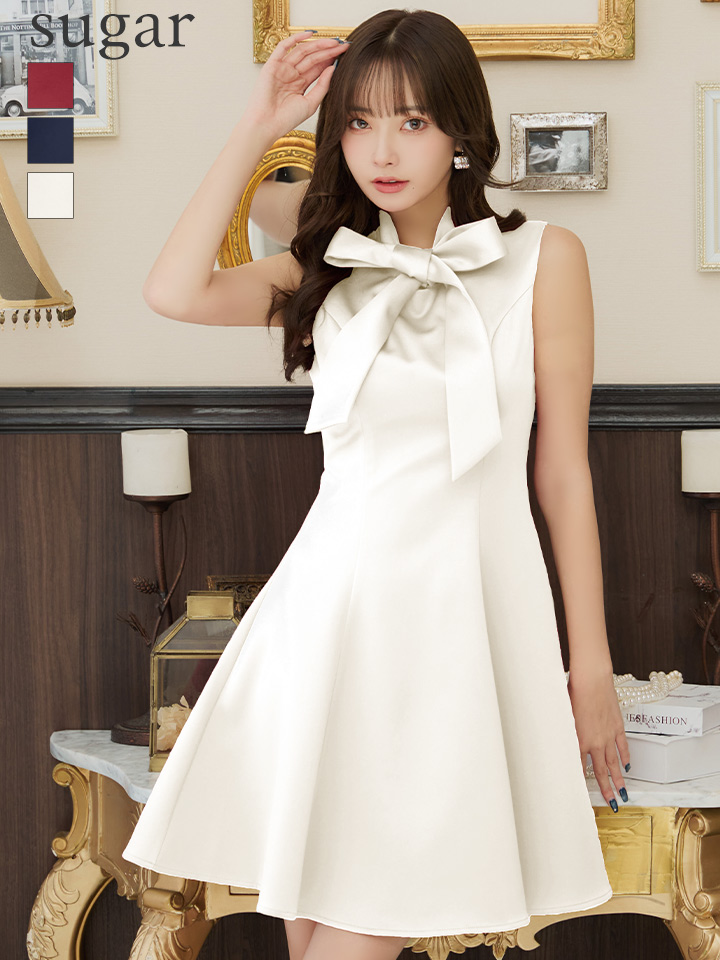 XS-Lサイズあり【ERUKEI エルケイ】 シンプル/ ワンカラー/ リボン