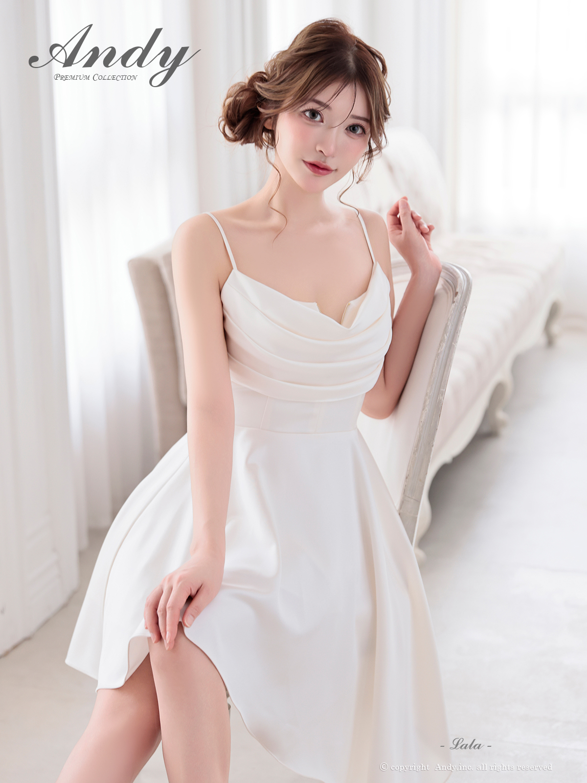 XSサイズあり【ANDY/アンディ】アシンメトリー/ バストジップ