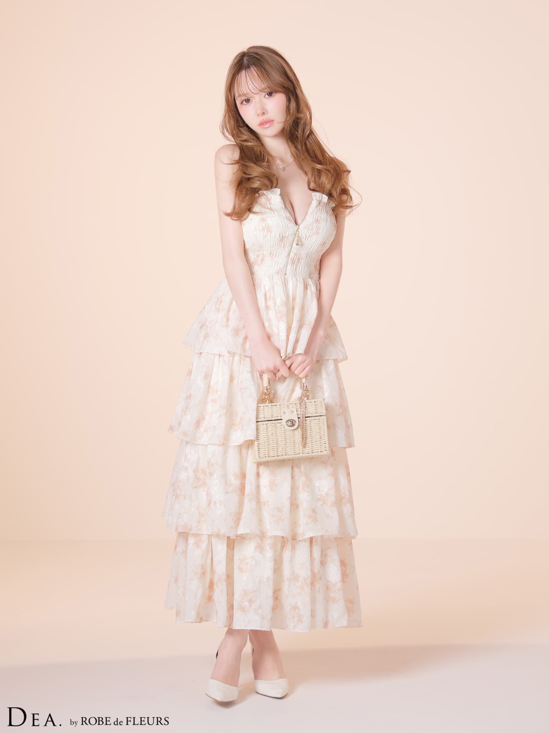 予約商品/3月上旬発送予定】XS-Lサイズあり【DEA./ディア】フラワー